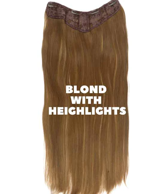 BLOND WITH HIGHLIGHTS 3D HAIR EXTENSION