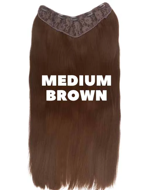 MEDIUM BROWN 3D HAIR EXTENSION